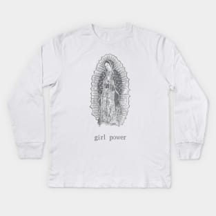 Girl Power Kids Long Sleeve T-Shirt